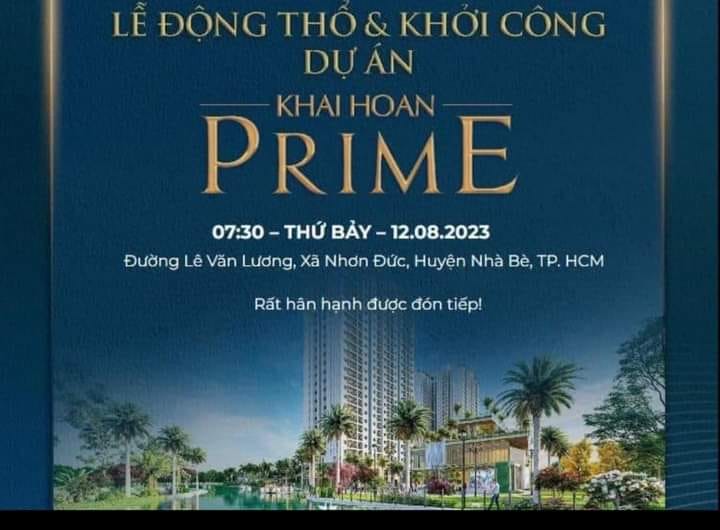KHẢI HOÀN GROUP KHỞI CÔNG DỰ ÁN KHẢI HOÀN PRIME | LA PARTENZA NHÀ BÈ 11 khải hoàn prime, la partenza, khai hoan prime, khải hoàn prime nhà bè, dự án khải hoàn prime